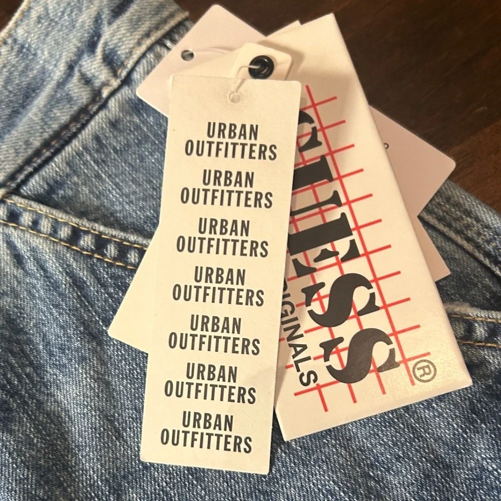 Guess Paint Splatter Carpenter Jean Shorts Cargo 32 Utility Denim Grunge 90s